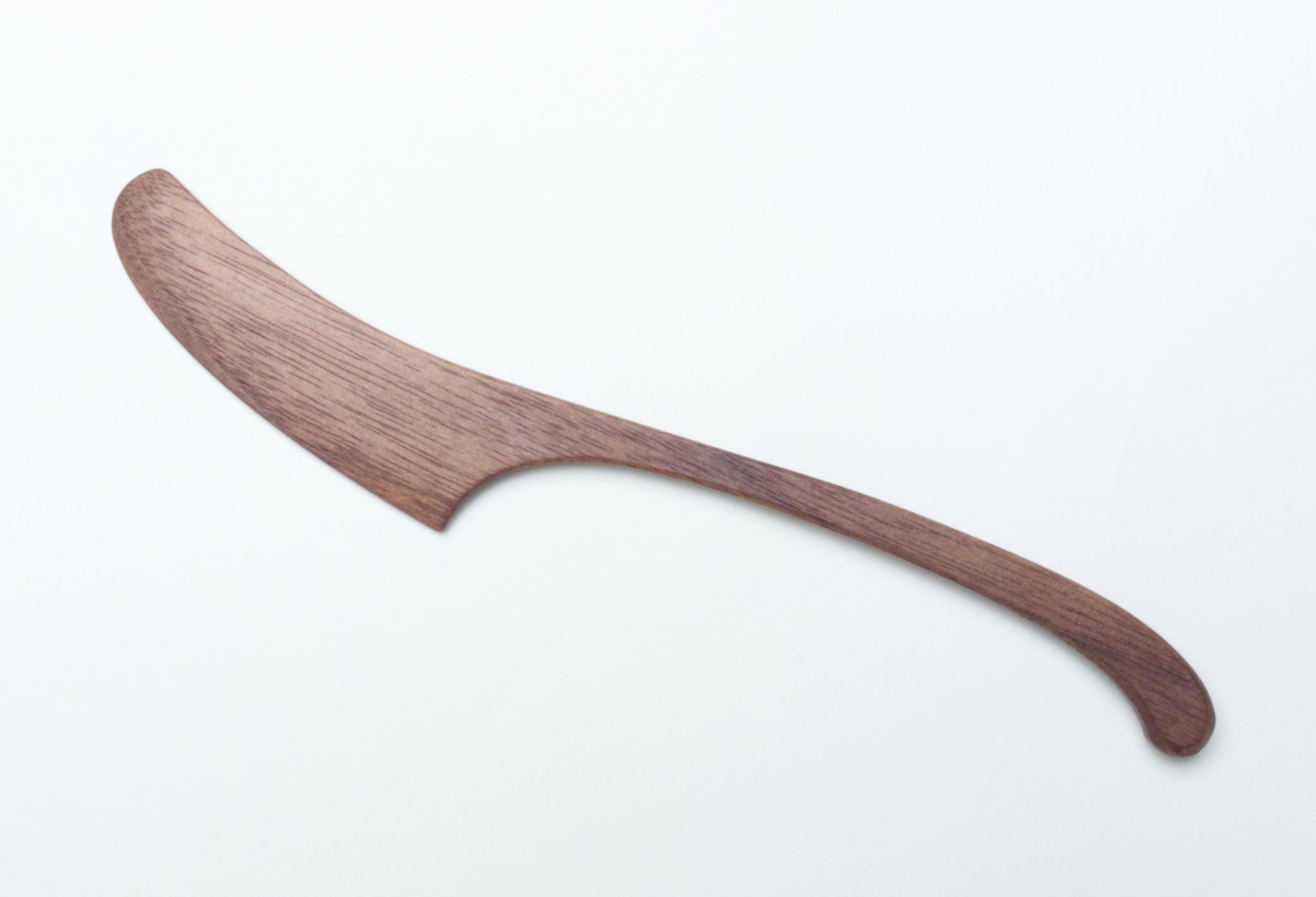 バターナイフ　ブラックウォルナット材1枚目の画像