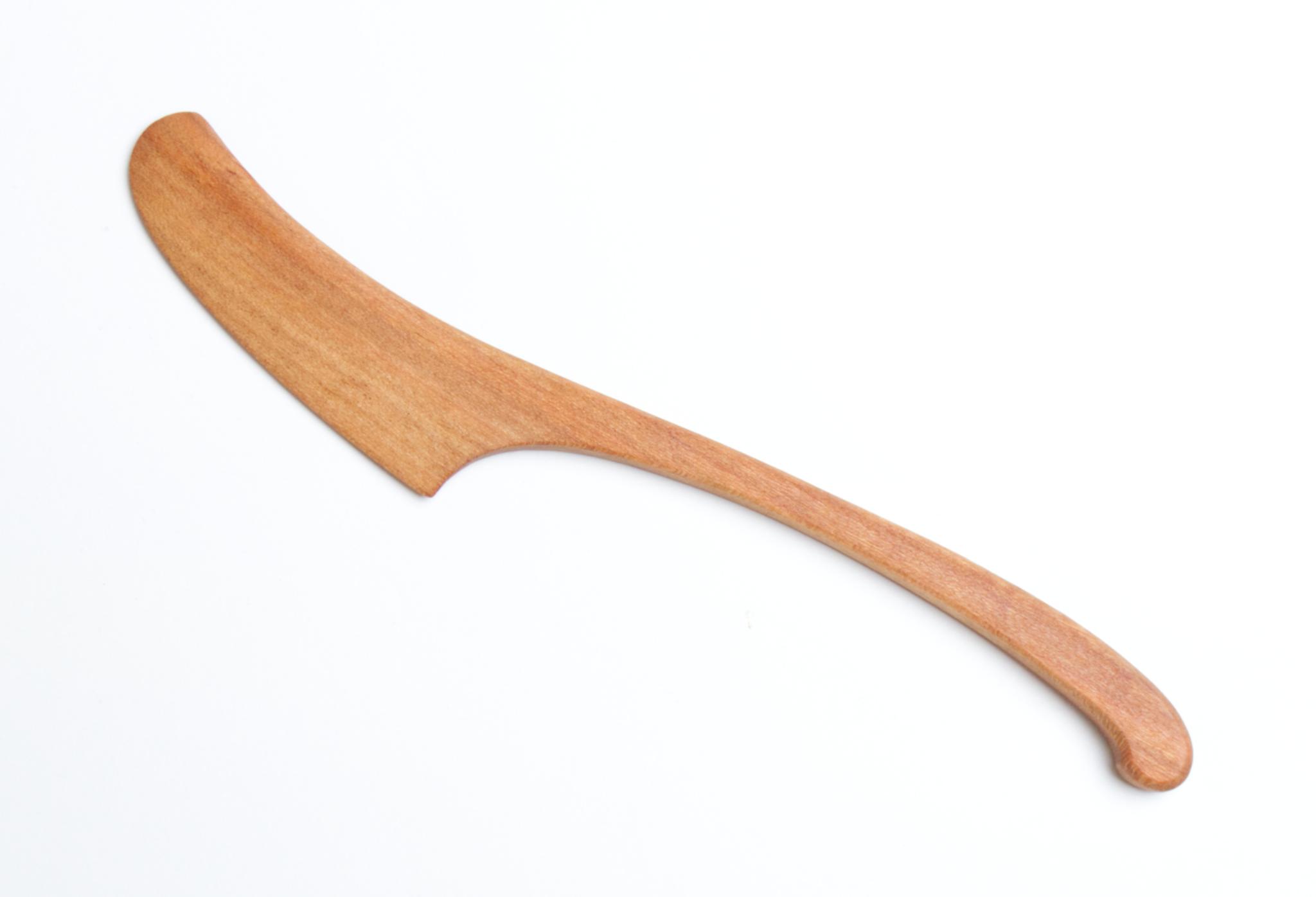 バターナイフ　ブラックチェリー材1枚目の画像