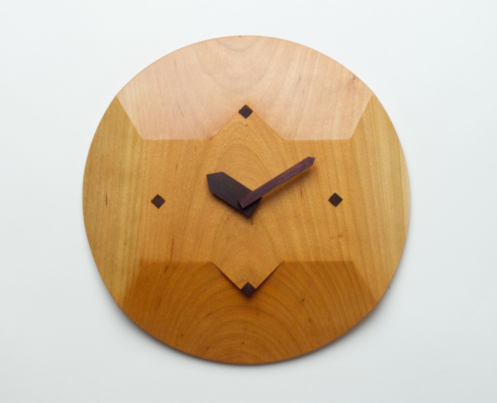 掛け時計　Rondo　山桜材1枚目の画像