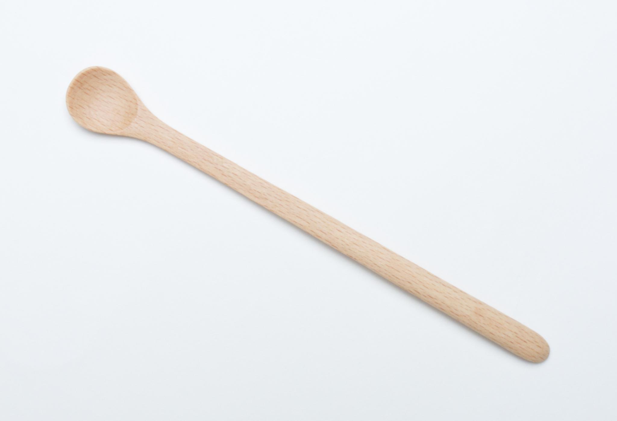 ベビースプーン　ブナ材1枚目の画像